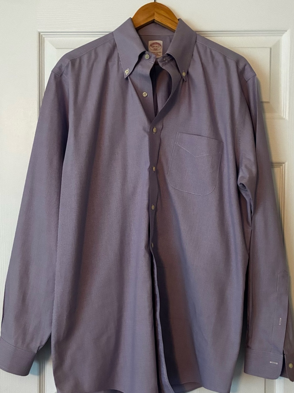 VTG Brooks Brothers Lavender Button-Down Dress Shirt